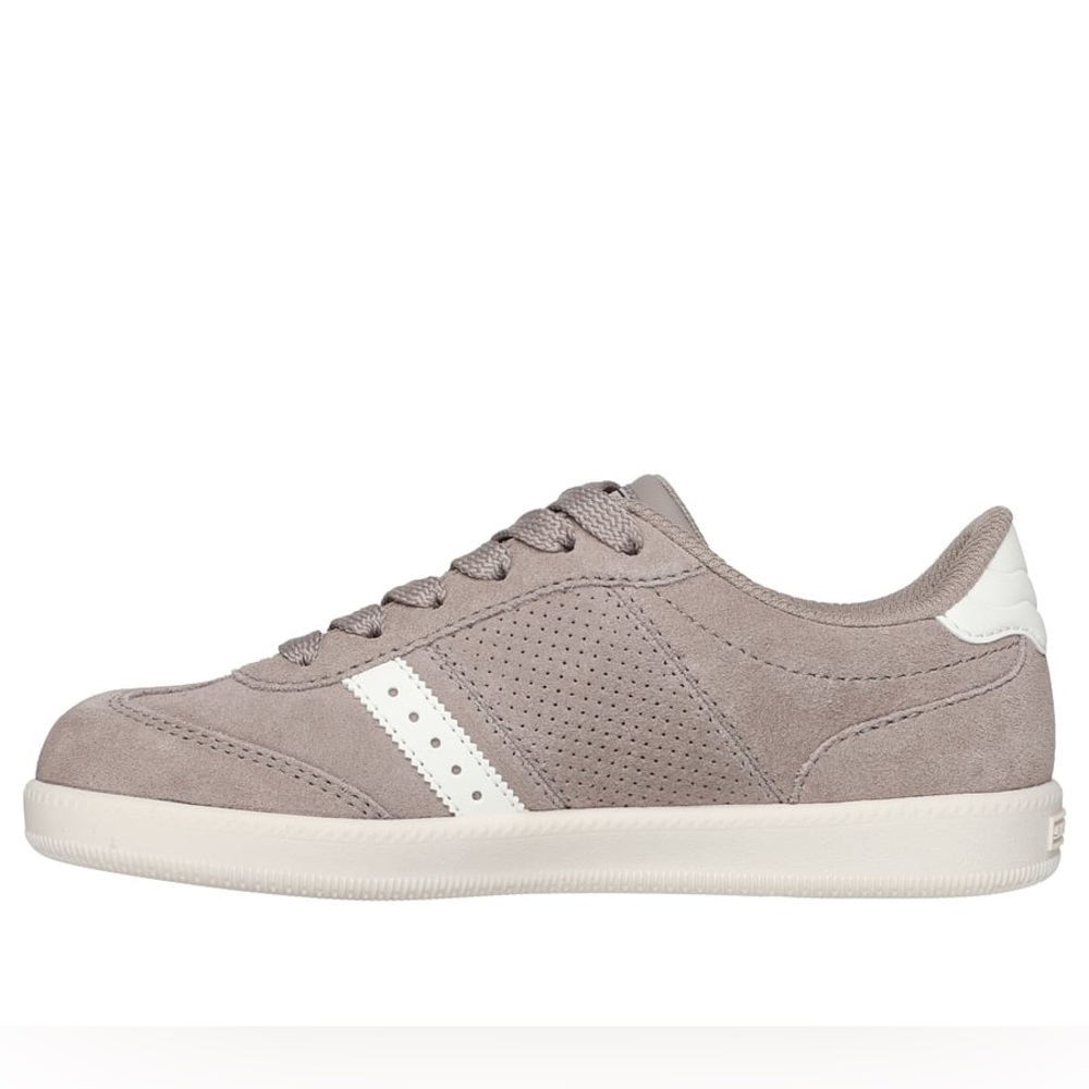NWT Skechers Zinger 2.0 Chroma Crew Suede Women’s Sneakers Tan / Gray Size 6.5 - Picture 4 of 15